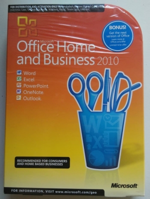 Microsoft Office 2010 Home Business T5D-00407 BOX LACRADO